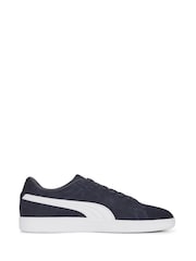 Puma Blue Mens Smash 3.0 Trainers - Image 1 of 6