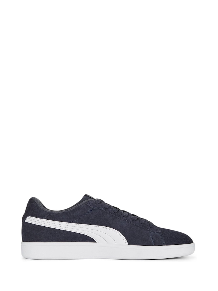 Puma Blue Mens Smash 3.0 Trainers - Image 1 of 6