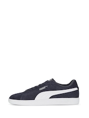 Puma Blue Mens Smash 3.0 Trainers - Image 2 of 6
