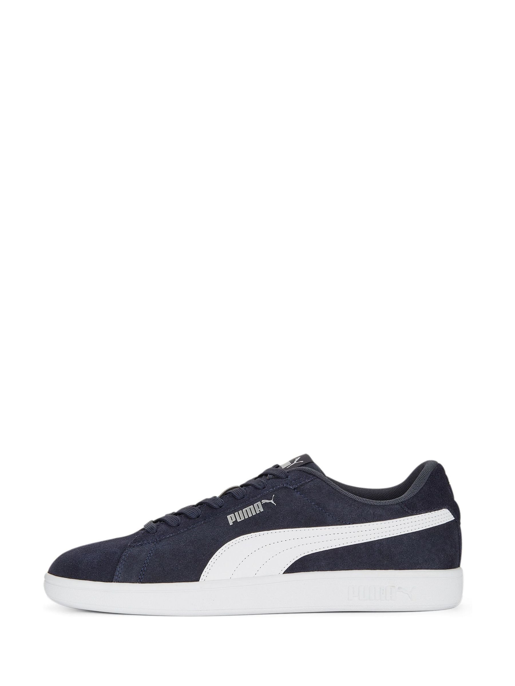 Buy Puma Blue Mens Smash 3.0 Trainers from Next USA