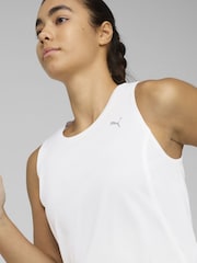 Puma White Womens Velocity Running Tank Top - Image 3 of 6