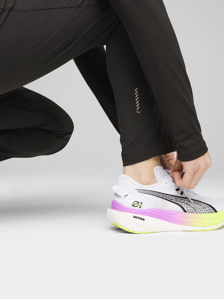 Puma Black Womens Velocity Tapered Running Joggers - Image 5 of 5