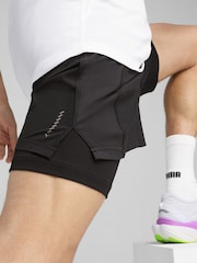Puma Black Mens Velocity 2-in-1 Running Shorts - Image 4 of 6
