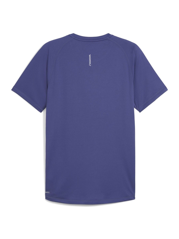 Blau - Puma Mens VELOCITY Running T-Shirt - Bild 4 von 4