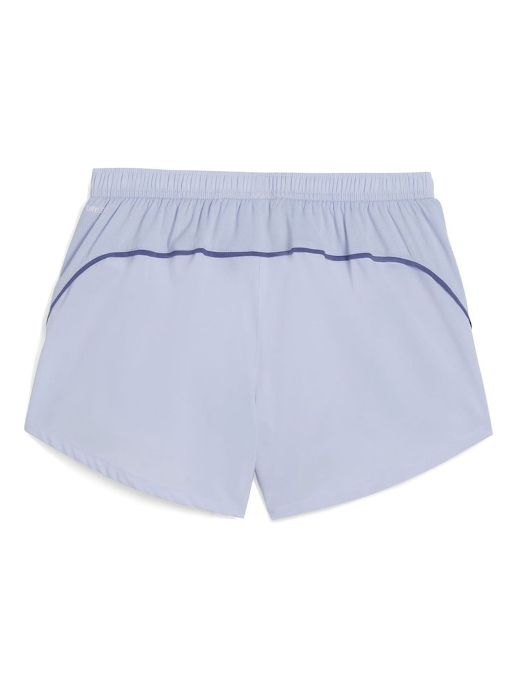 Puma Blue Womens Velocity 3" Running Shorts - Image 5 of 5