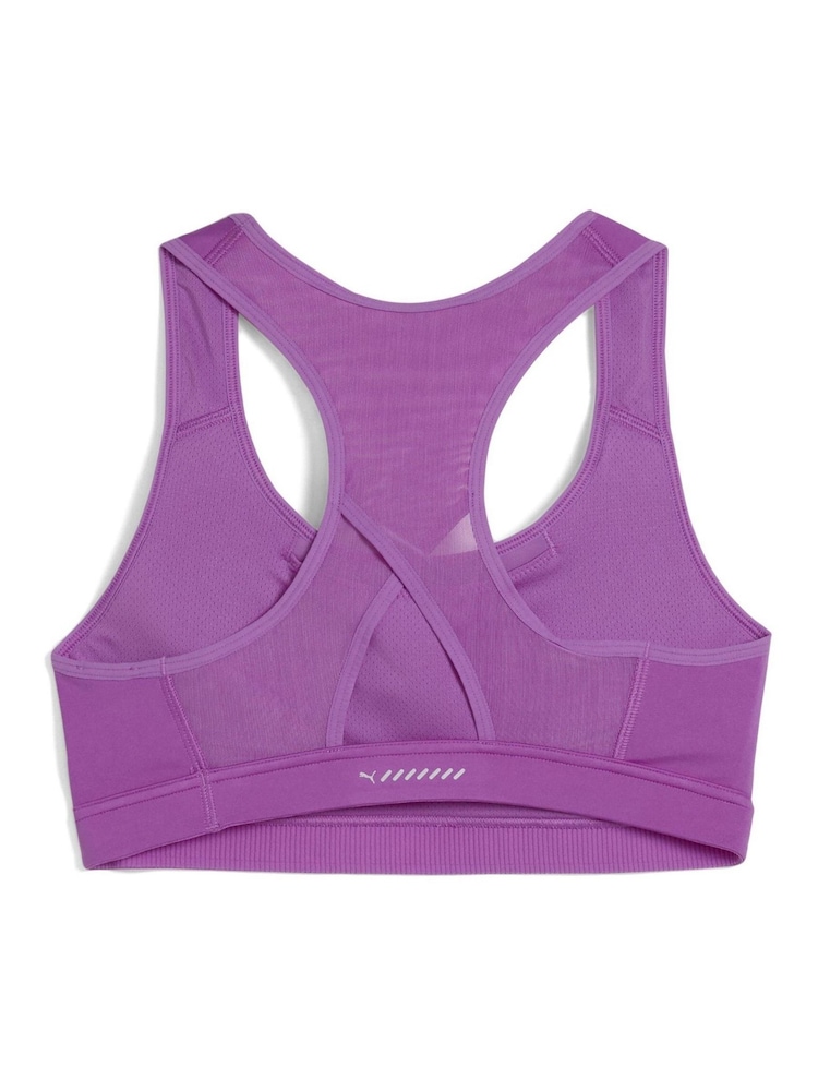 Puma Purple Womens Running 4 Keeps Bra - Image 6 of 6