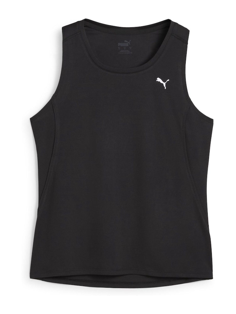 Puma Black Womens Velocity Running Tank Top - Image 3 of 4