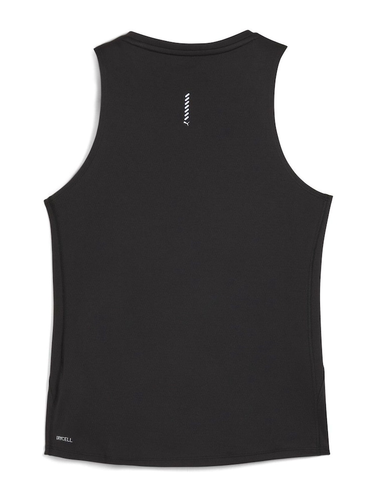 Puma Black Womens Velocity Running Tank Top - Image 4 of 4