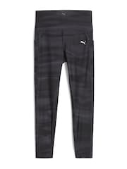 Puma Black Womens VELOCITY All-Over Print Running Tights Leggings - Image 5 of 6