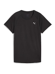 Puma Black Womens Velocity Running T-Shirt - Image 3 of 4