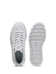 Puma Off White Womens Kar II Leather Trainers - Image 6 of 6