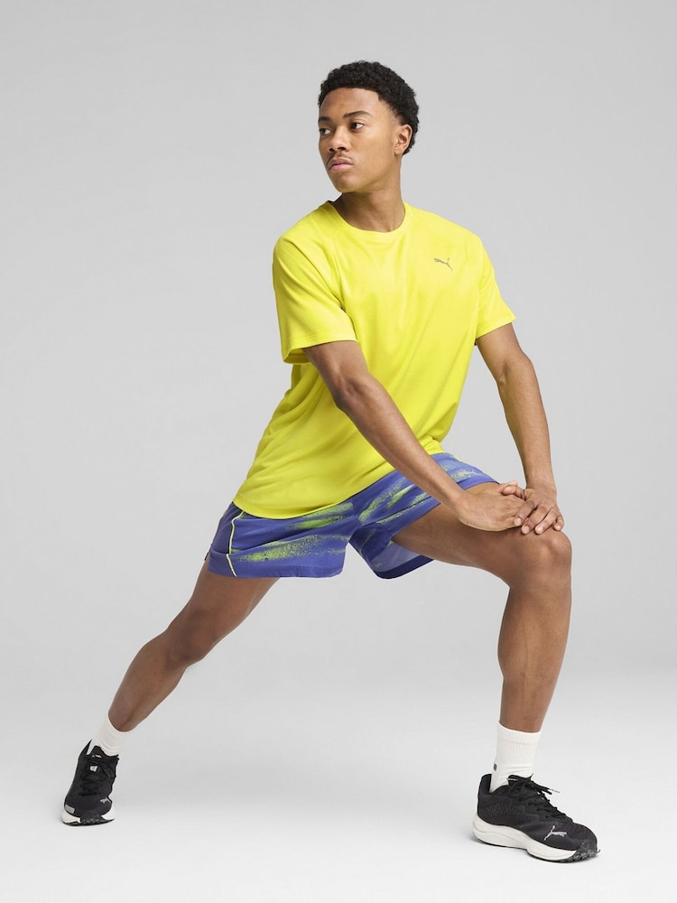 Gelb - Puma Mens VELOCITY Running T-Shirt - Bild 1 von 4