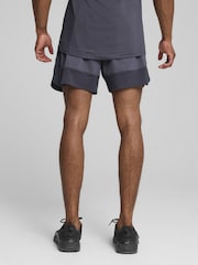 Puma Grey Mens Training Tech 2-In-1 Shorts - Image 2 of 6