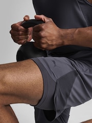 Puma Grey Mens Training Tech 2-In-1 Shorts - Image 3 of 6