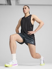 Negro - Puma Mens VELOCITY Running Tank Top - Imagen 1 de 4