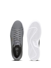 Puma Grey Mens Smash 3.0 Buck Sneakers - Image 5 of 7