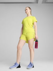 Puma Yellow Womens Velocity Running T-Shirt - Image 1 of 4