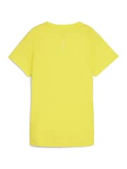 Puma Yellow Womens Velocity Running T-Shirt - Image 4 of 4