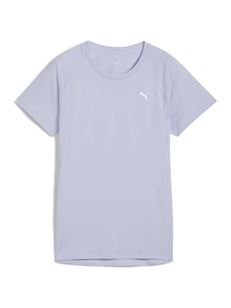 Puma Blue Womens Velocity Running T-Shirt - Image 1 of 2