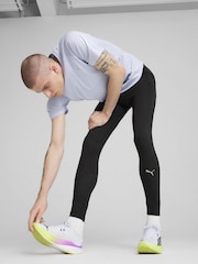 Puma Black Mens VELOCITY Long Running Tights Leggings - Image 1 of 6