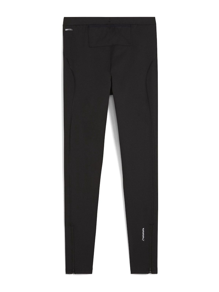 Puma Black Mens VELOCITY Long Running Tights Leggings - Image 6 of 6