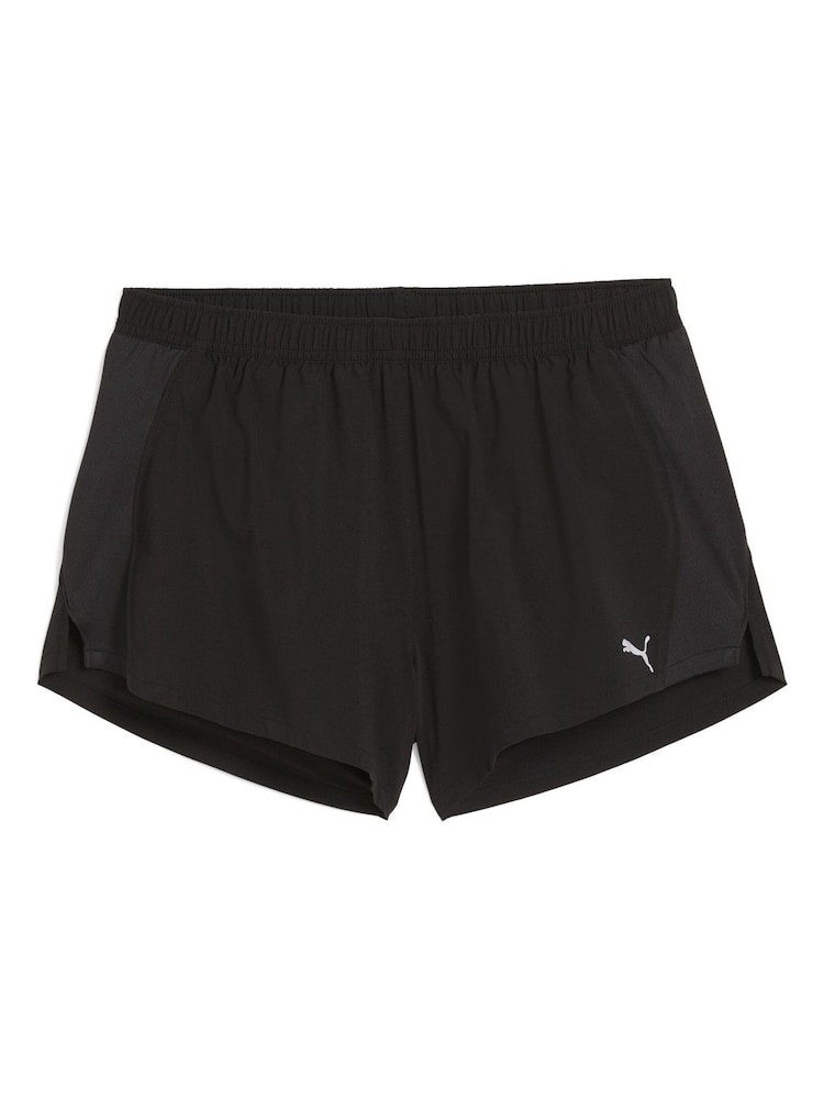 Puma Black Womens Velocity 3" Running Shorts - Image 5 of 6