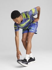 Синий - Puma Mens VELOCITY All-Over Print Running T-Shirt - Image 1 of 4