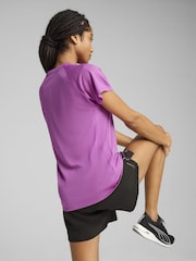 Puma Purple Womens Velocity Running T-Shirt - Image 2 of 4