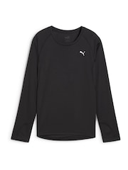 Puma Black Womens Velocity Long Sleeve Running Sweat Top - Image 4 of 5