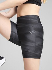 Puma Black Womens RUN VELOCITY 5" Short Tights Leggings - Image 4 of 6