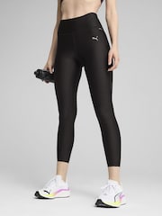 Puma Black Womens RUN ULTRAFORM 7/8 Running Tights Leggings - Image 1 of 6