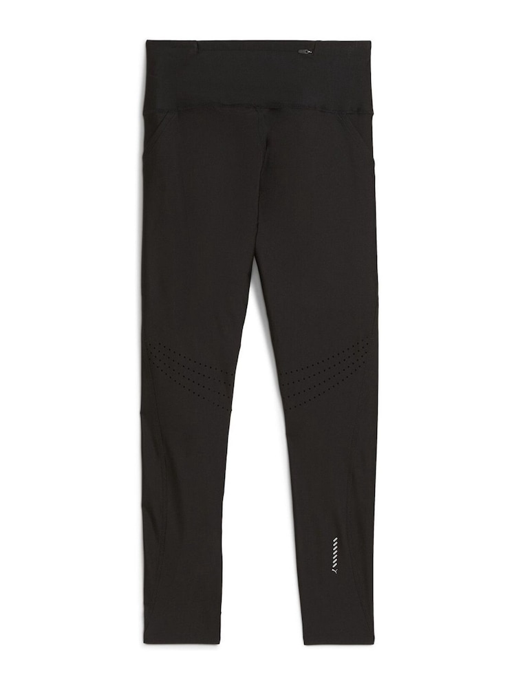 Puma Black Womens RUN ULTRAFORM 7/8 Running Tights Leggings - Image 6 of 6