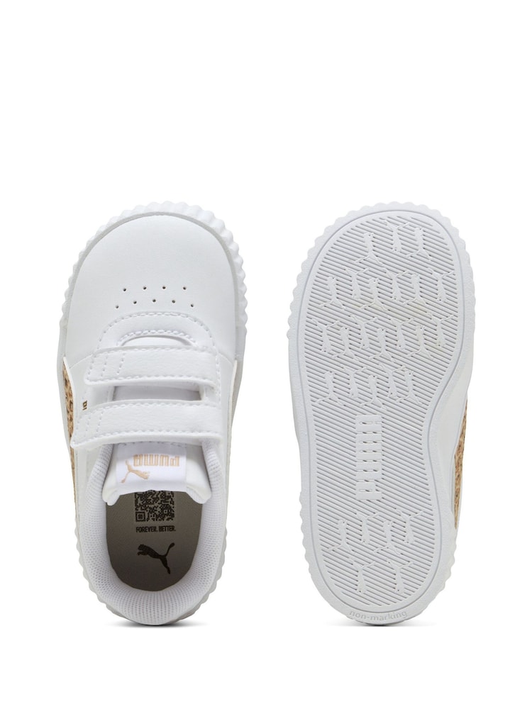 Puma White Baby Infant Carina 3.0 Animal Trainers - Image 4 of 6