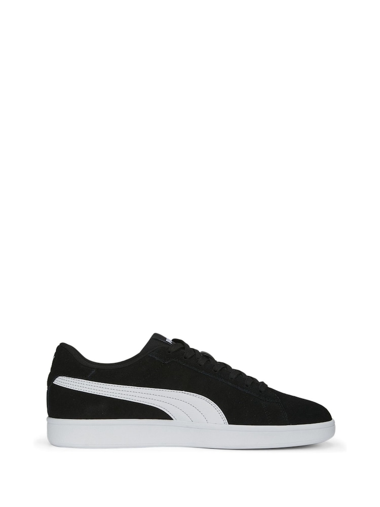Puma Black/chrome Mens Smash 3.0 Trainers - Image 1 of 6