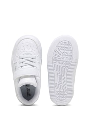 Puma White Baby Infant Caven 2.0 Trainers - Image 4 of 6