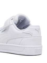 Puma White Baby Infant Caven 2.0 Trainers - Image 6 of 6