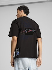 Schwarz - Puma Mens BMW M Motorsport Colour Splash T-Shirt - Bild 2 von 4