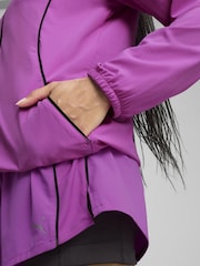 Puma Purple Womens Velocity Woven Running Jacket - Image 3 of 6