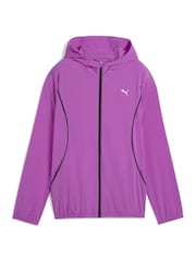 Puma Purple Womens Velocity Woven Running Jacket - Image 5 of 6