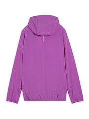 Puma Purple Womens Velocity Woven Running Jacket - Image 6 of 6