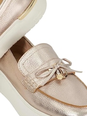 Dune London Gold Glide Sport Sole Loafers - Image 5 of 6