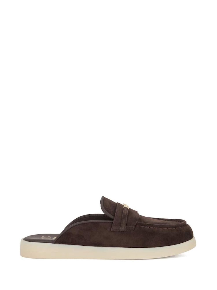 Mocasines elegantes sin talón con detalle de la marca de Dune London - Imagen 1 de 6 Mocasines elegantes sin talón con detalle de la marca de Dune London - Imagen 1 de 6
