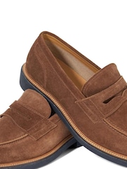 Замшевые лоферы Dune London Benet Penny - Изображение 6 из 6