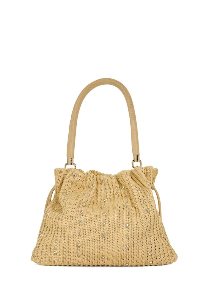 Dune London Natural Primrose L Large Drawstring Bag - Image 1 of 5