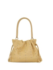 Dune London Natural Primrose L Large Drawstring Bag - Image 2 of 5