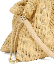Dune London Natural Primrose L Large Drawstring Bag - Image 4 of 5
