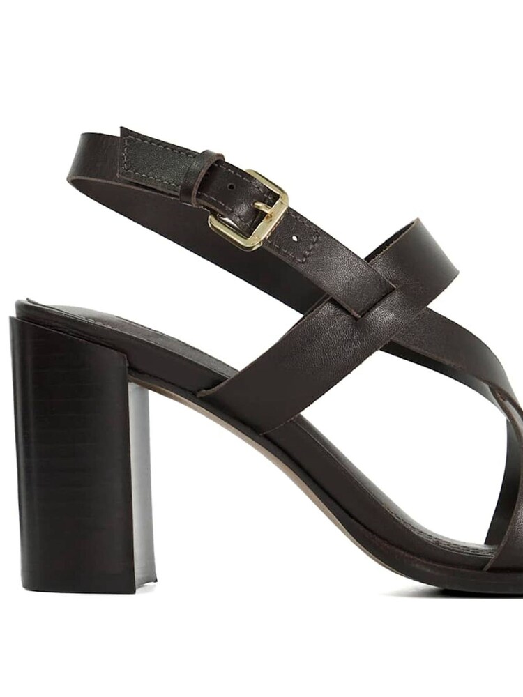 Dune London Juneo Cross Strap Alto Block Heel Sandals - Imagen 6 de 6 Dune London Juneo Cross Strap Alto Block Heel Sandals - Imagen 6 de 6