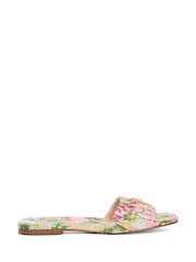 Dune London Pink Nautical Bug Flat Sandals - Image 2 of 6