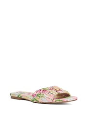 Dune London Pink Nautical Bug Flat Sandals - Image 3 of 6