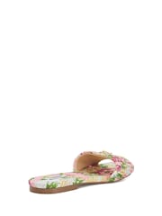 Dune London Pink Nautical Bug Flat Sandals - Image 4 of 6
